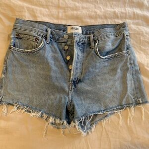 AGOLDE Parker jean short; NWOT